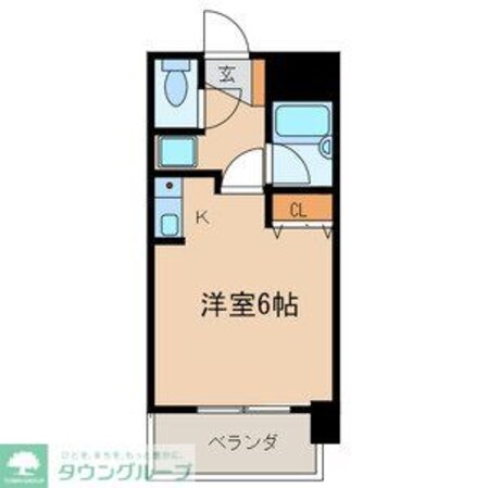 エスポワールハイムの物件間取画像